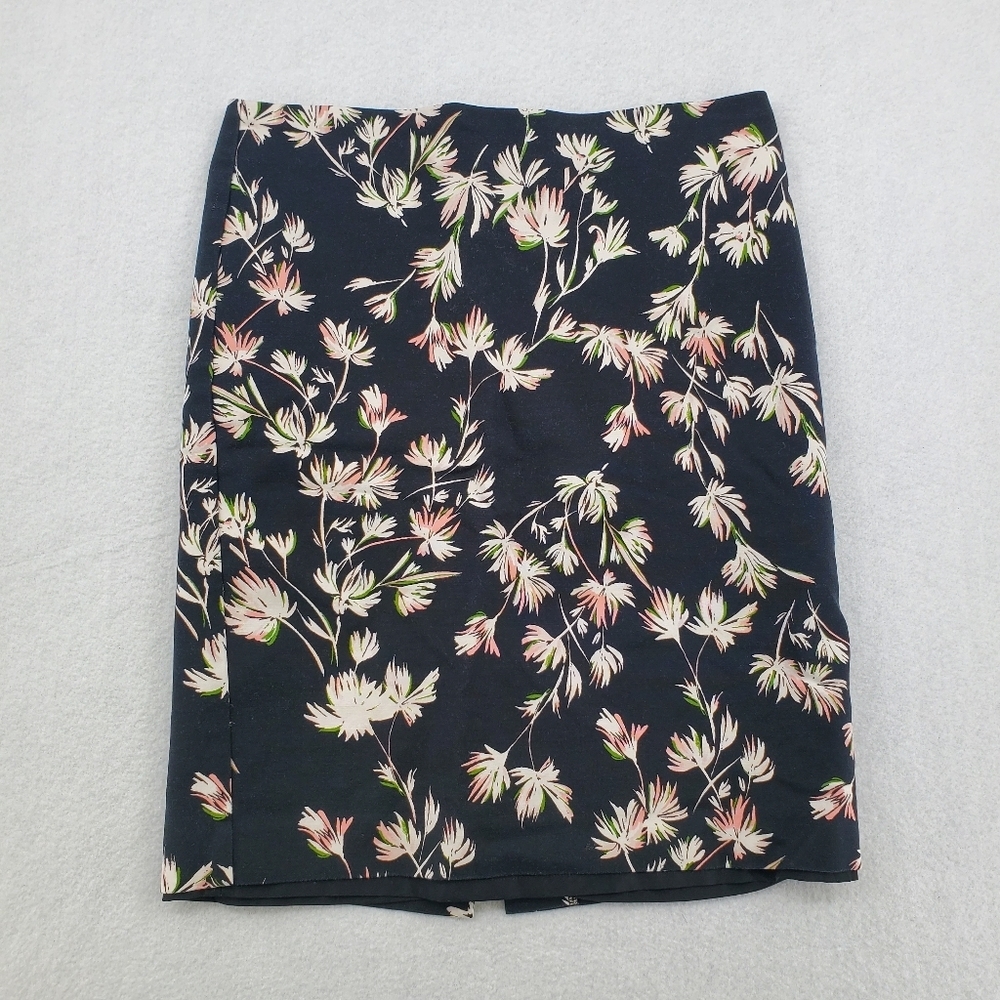Ann Taylor Factory Floral Skirt Womens Size 6